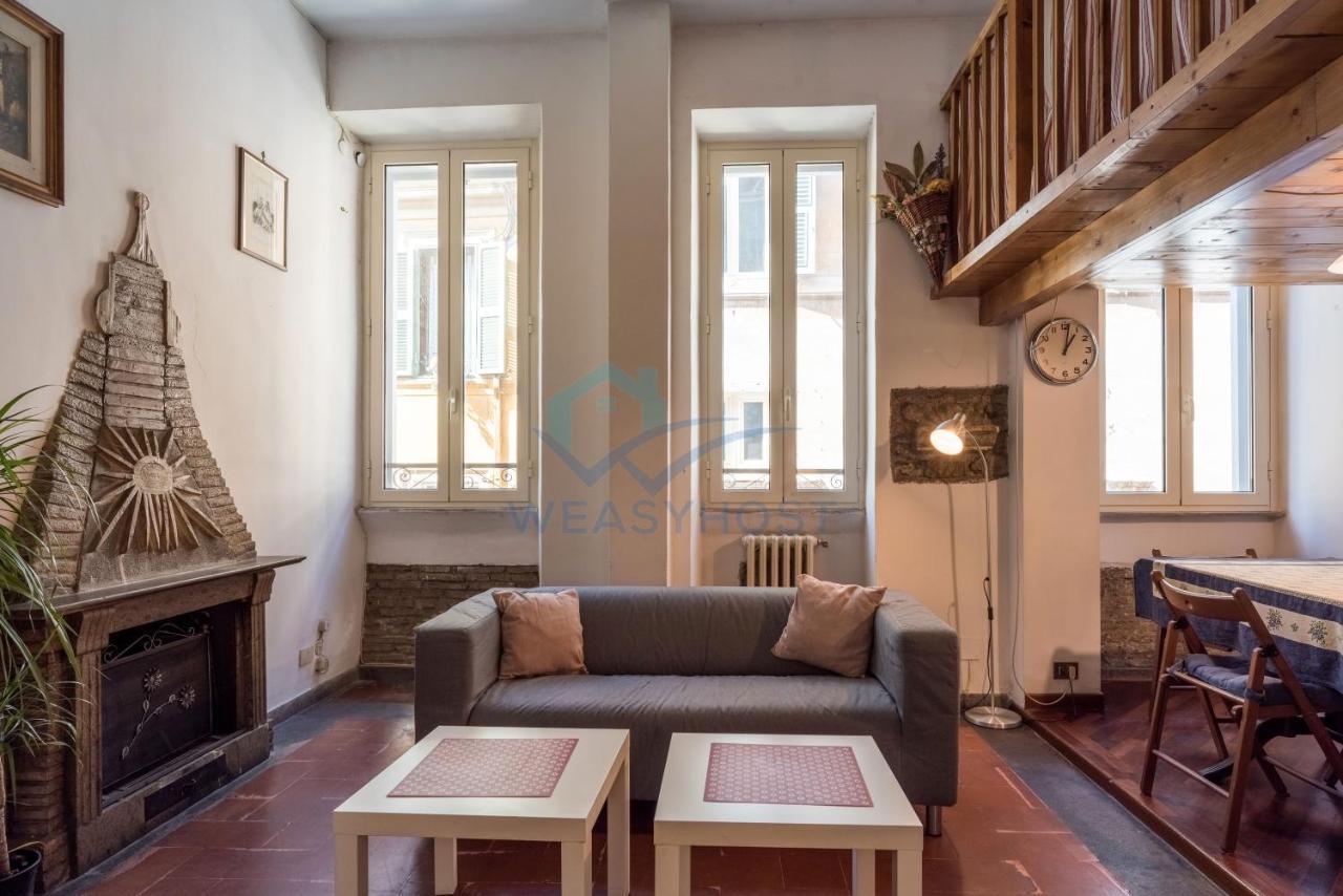 Warm Nest In The Old Building Of Piazza Navona Apartment Roma Ngoại thất bức ảnh